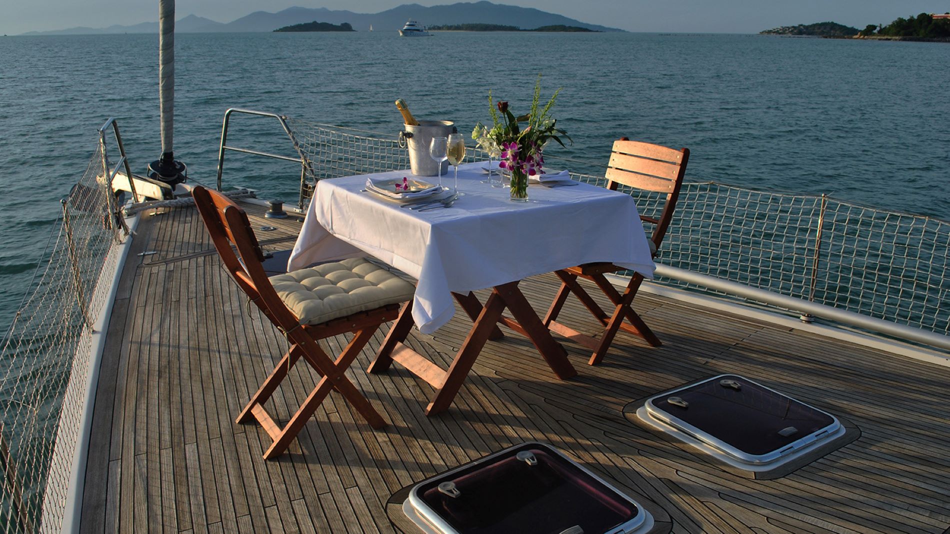 Dine on Private yacht in Samui