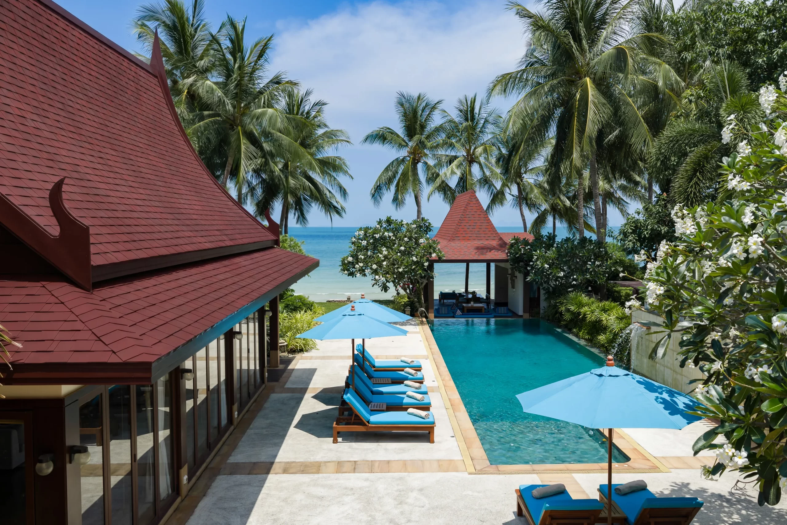 beach view from baan tao talay